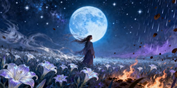 The Voice &nbsp;I stand in the middle of a meadow.Stars sparkle in the