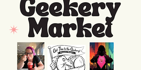 Next Events: Geekery Market in Charlotte November 15,
