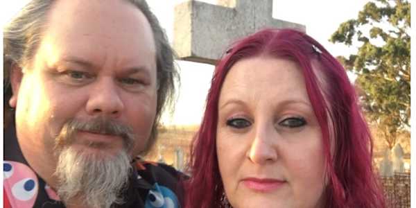 Spooky romance: I met my hubby in a graveyard Karen Tiller was looking for