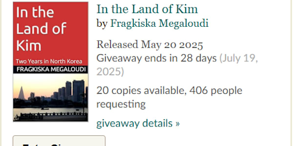 A Warm Thank You to Giveaway Readers Thank you to the 20 winners of the