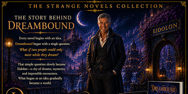 My Journey Writing Dreambound Every book begins with an idea. Dreambound