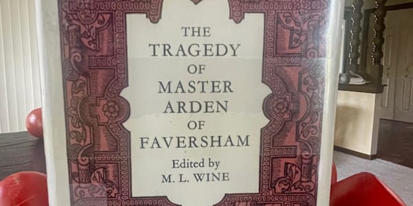 Book Review: The Tragedy of Master Arden of Faversham The Tragedy of Master