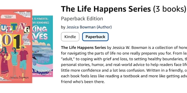 Introducing The Life Happens Series When I wrote my first book, I wasn’t