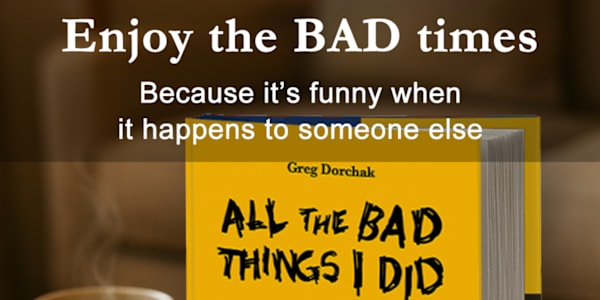 OFFICIALLY LAUNCHED! New book ALL THE BAD THINGS I DID is now available