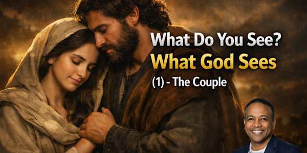 What Do You See? What God Sees (1) - The Couple A pregnant woman,outside