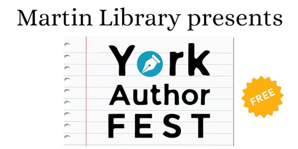 Signing at York Author Fest September 21st 2024 Come out and join me and