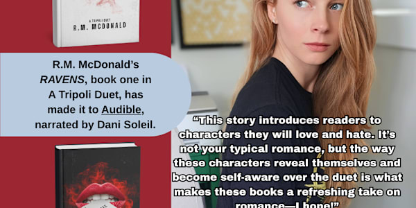 Ravens is now an AUDIOBOOK! Narrated by Dani Soleil, Ravens, Book One in
