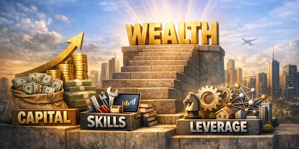 Wealth: How Capital, Skills & Leverage Build a Legacy By Gerald Dukes