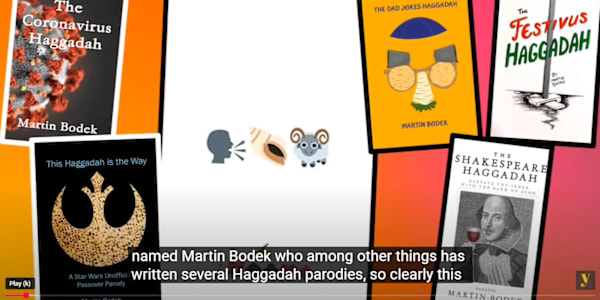 The Emoji Haggadah Documentary The what? Yes. This is neither clip, nor