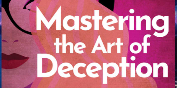 Mastering the Art of Deception is up for Preorder I mocked this up for