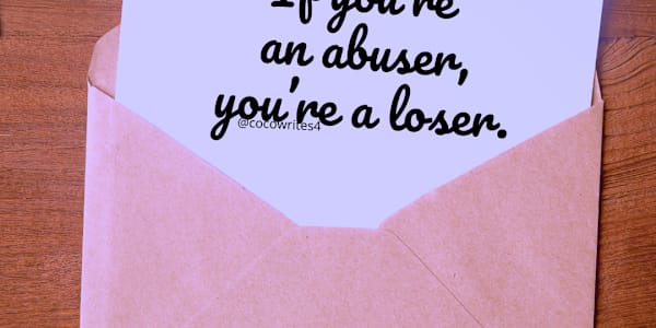 Two Weeks Until Domestic Violence Awareness Month There is so much I want