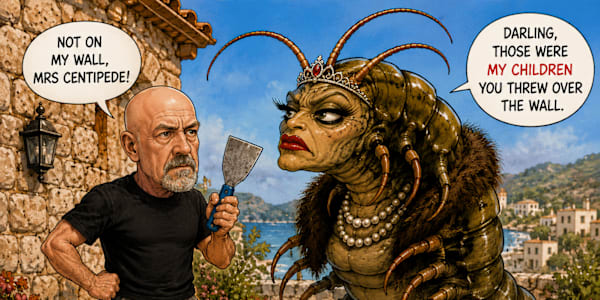 The Cyprus Centipede War There are moments in life when a man must stand