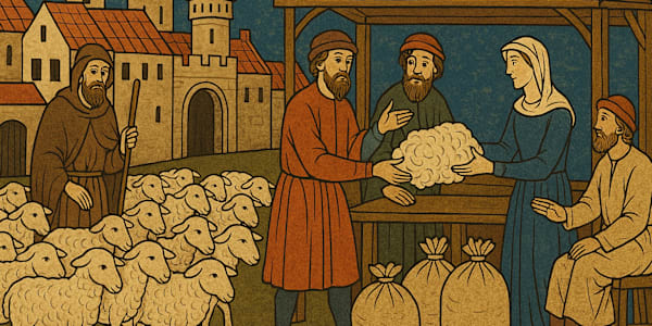 How Sheep Built England’s Power It’s not kings, castles, or knights in
