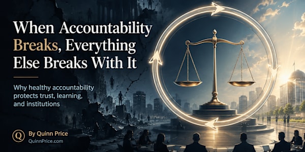 When Accountability Breaks, Everything Else Breaks With It Accountability