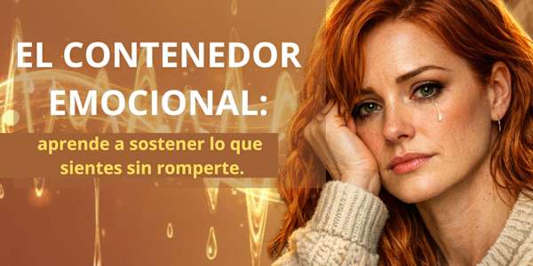 5-EL CONTENEDOR EMOCIONAL APRENDE A SOSTENER LO QUE SIENTES SIN ROMPERTE |