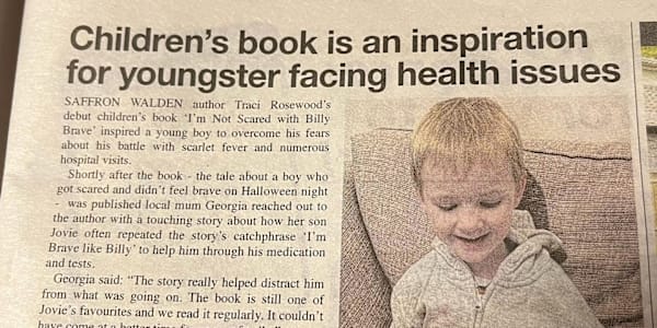 Billy Brave in The Local News This week, I was thrilled to see a story in