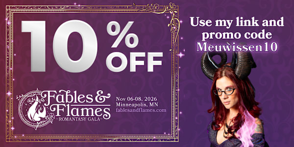 10% Off Fables and Flames Tickets! Four months away?! Fables &amp; Flames