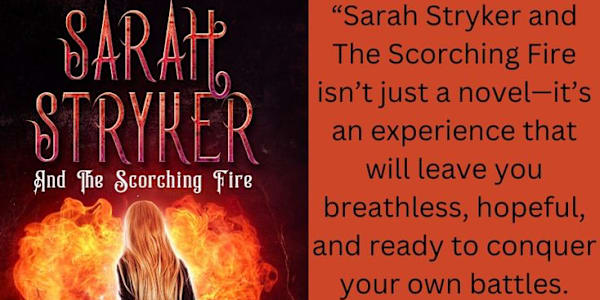 Glowing review! A review for Sarah Stryker and The Scorching Fire that I
