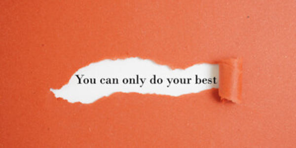 In the end. “I do the best I know how, the very best I can, and I mean to