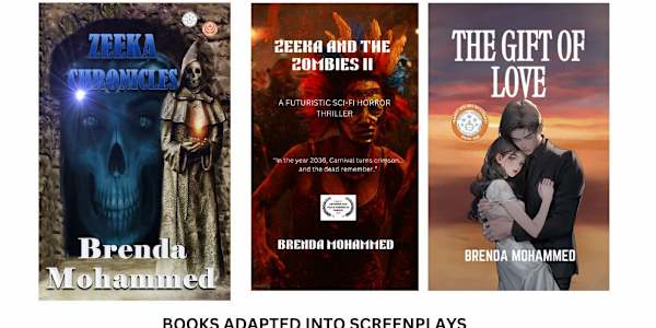 BOOKS BY BRENDA MOHAMMED ADAPTED INTO SCREENPLAYS &nbsp;Adapting a book