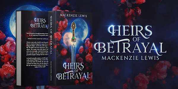 The cover is here! Check out the cover for Heirs of Betrayal, book 1 in my