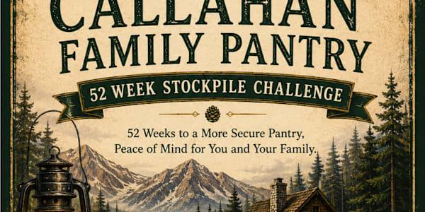 📚 FREE: Callahan Family Pantry Q1 Challenge 📚 FREE: Callahan Family Pantry
