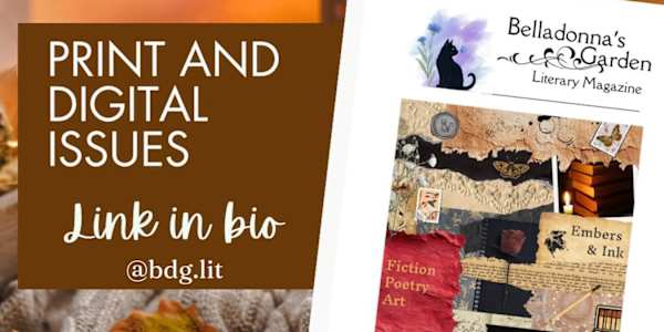 Bella Donna's Garden I am excited to have my poem, Contractions, published
