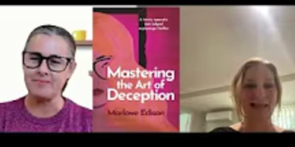 Interview with Johanna Fink from the Yellow Shelf Podcast 
          
     