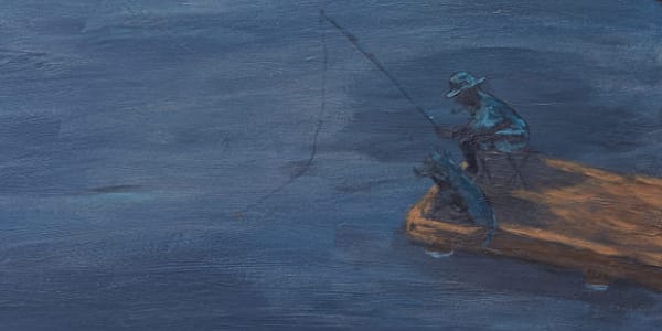 Gone Fishing by Gregory PayetteArtwork by Gregory PayetteEDGAR PUT ON THE