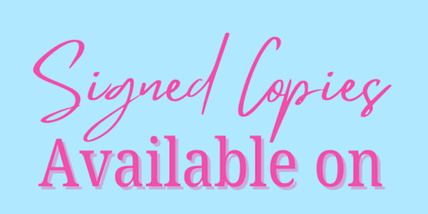 Signed Books!  I have signed copies of my books available on TikTok