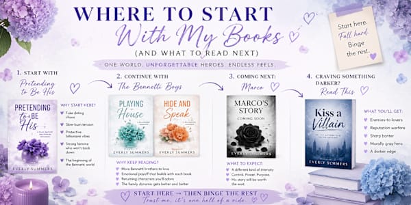 Where to Start With My Books (And What to Read Next) 💜📚 &nbsp;If you’re new
