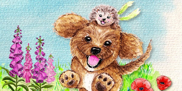 Roo and the Great Garden Quest ! I'm so excited to say that my latest book