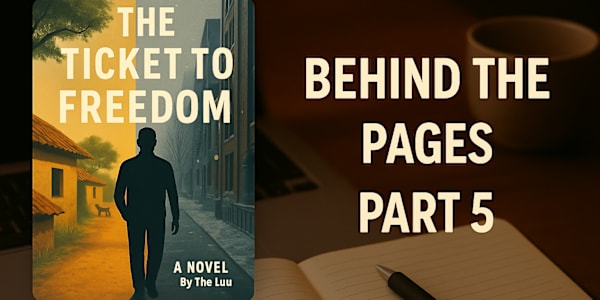 BEHIND THE PAGES: A 5-Part Series — PART 5 Some books are written.Others