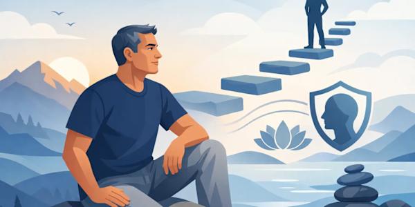 How Men Build Emotional Resilience After 40 A man can look successful from