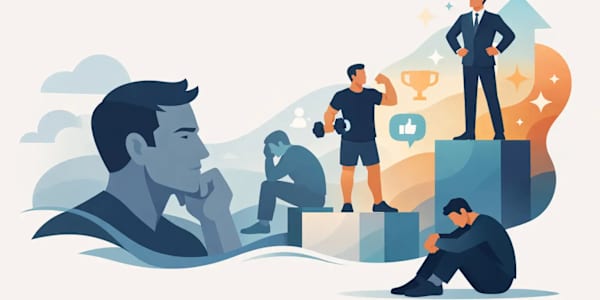 Comparison Culture and Mental Health in Men A man can own the house, lead
