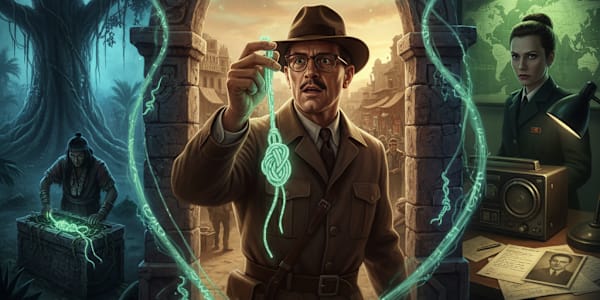 Unearthing Serpent’s Knot: History, Espionage, and the Power of Myth I am