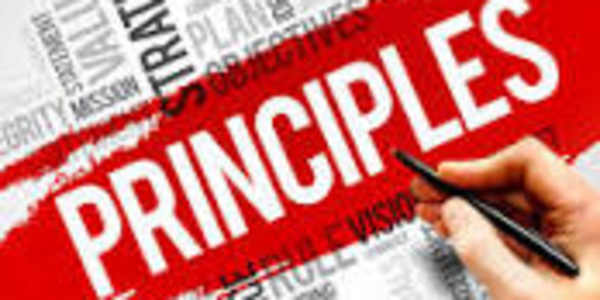 Principles vs Privileges "A people that values its privileges above its
