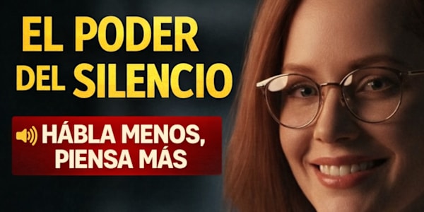 EL PODER DEL SILENCIO: ¿Por qué las personas inteligentes hablan menos? |