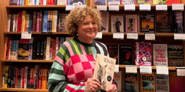 Upcoming author events for Gillian Wills with new book Elvis and Me I