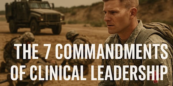 The 7 Commandments of Clinical Leadership