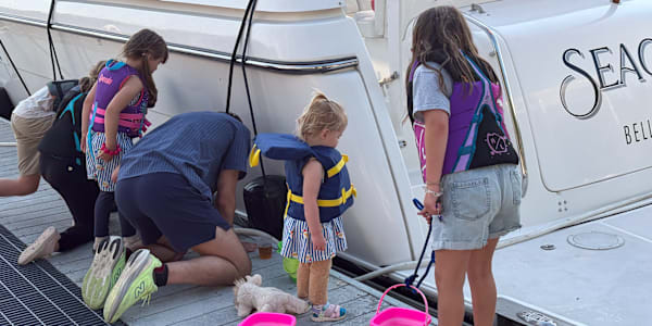 Under the Dock What's under the dock?&nbsp;Usually when we sail, we look at