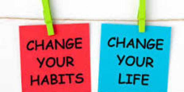 Habits First we make our habits and then our habits make us.
