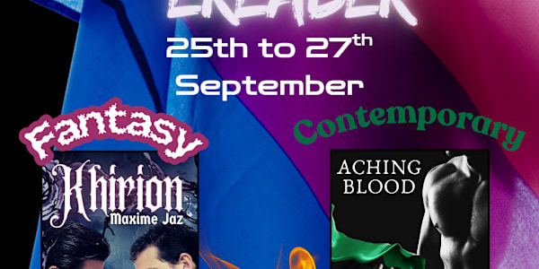 Bi+ books by Bi+ authors Stuff your eReader Event! 25th to 27th September