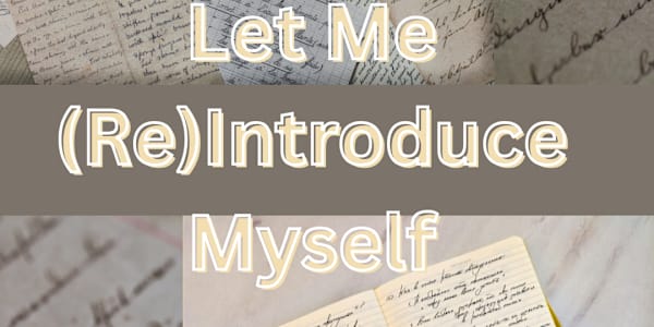 Let Me (Re)Introduce Myself Ten Years, Sixteen Books, and a Renewed