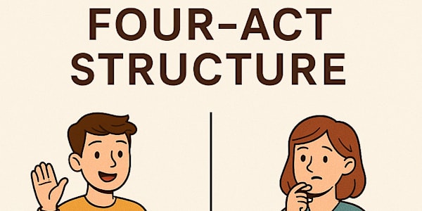 Why Do Writers Embrace the Four-Act Structure for Novels? I'm not one for
