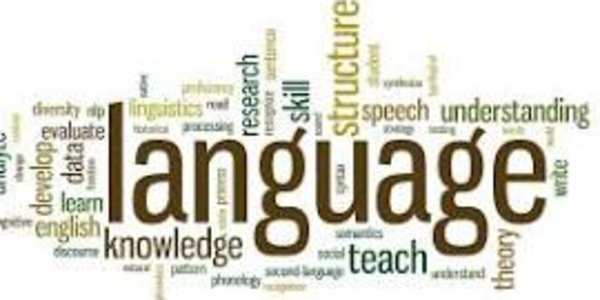 Language and thought. Language is the means whereby our thoughts are