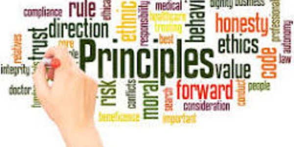 Principles Principles provide us with guidance as to how to live and