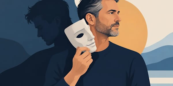 Shadow Work for Men After 40: Lift the Mask A man can be respected at work,