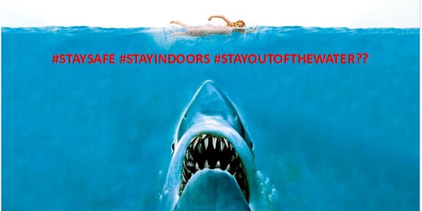 #STAYSAFE #STAYINDOORS #STAYOUTOFTHEWATER We’ve all seen it, and if we