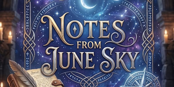 Notes from the June Sky: The Ink of Creation - Mapping the Heart of Lunaria